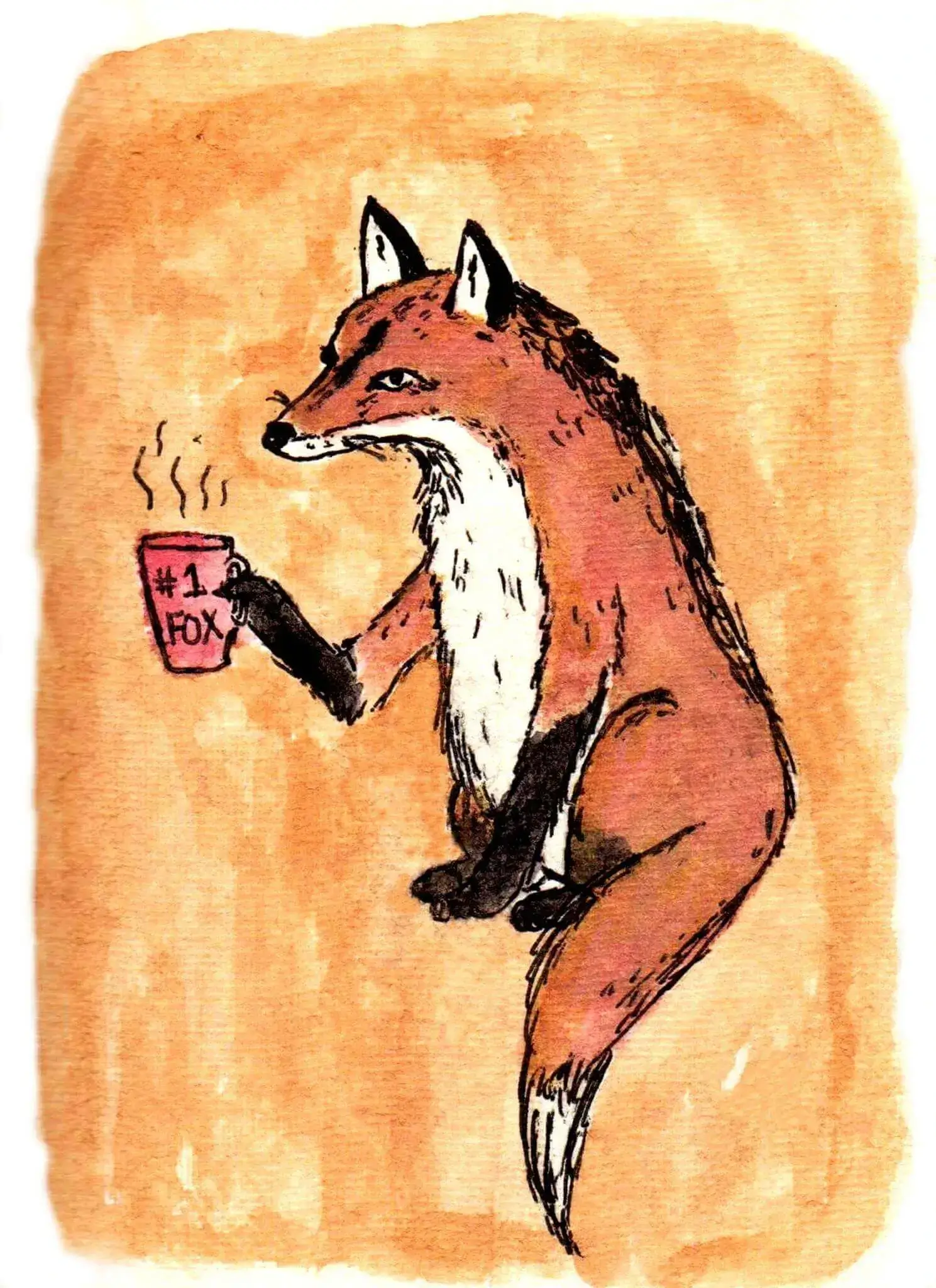 My artwork of a fox