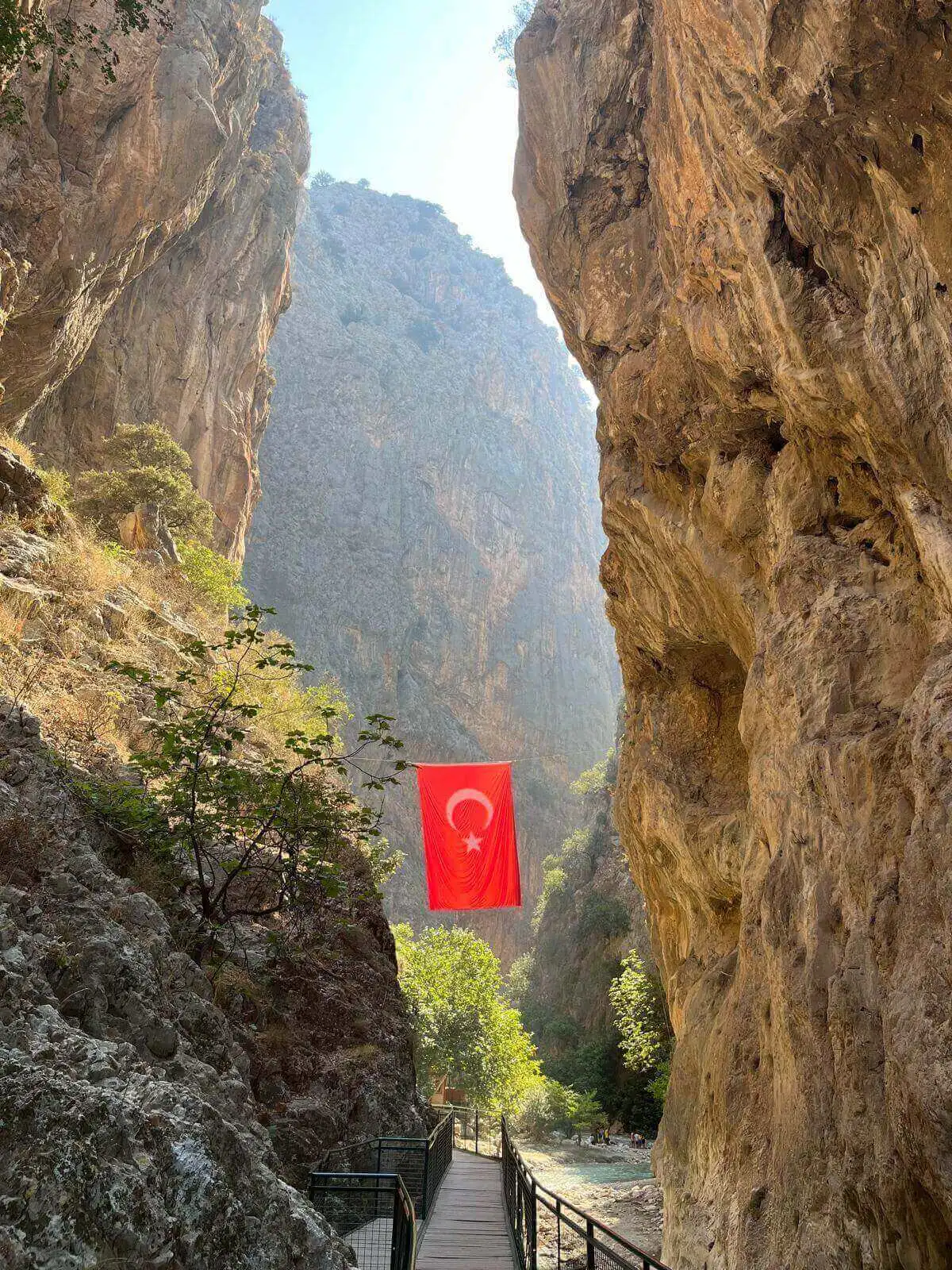 Photo of Turkish flag
