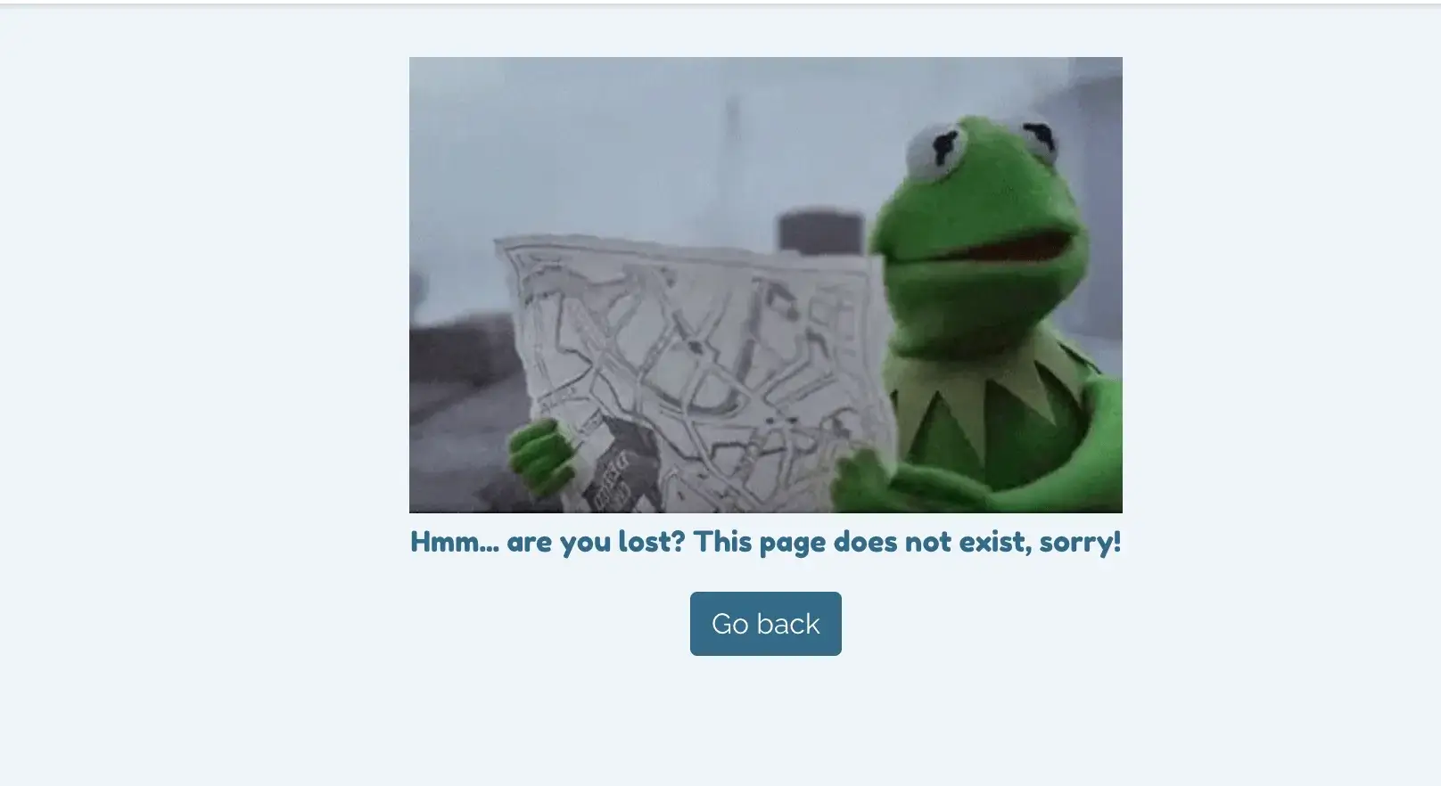 Yakker 404 error screenshot